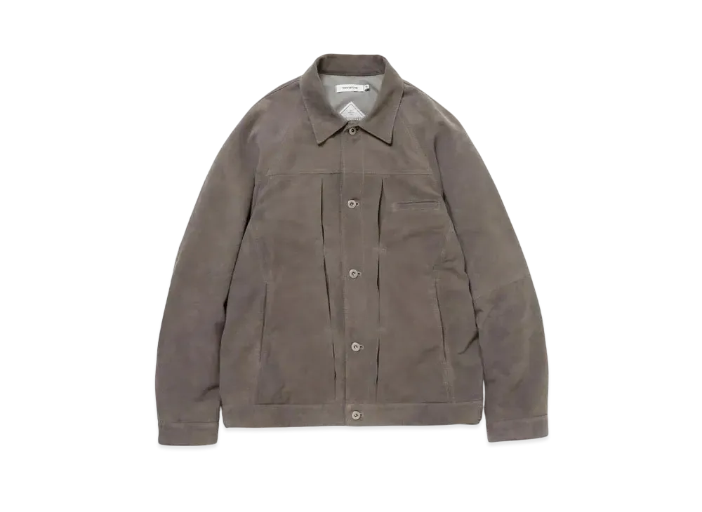 nonnative Trucker Blouson Sheep Leather With Gore-Tex Windstopper "Khaki"