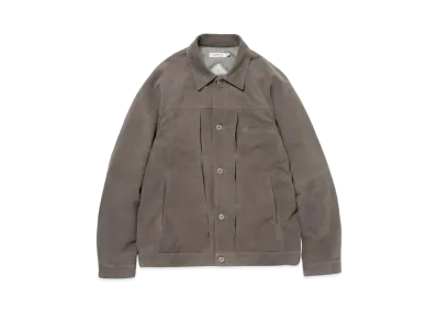 nonnative Trucker Blouson Sheep Leather With Gore-Tex Windstopper "Khaki"