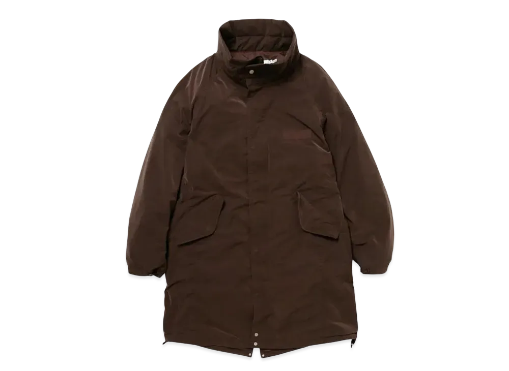 nonnative Trooper Coat P/N Splitting Taffeta With Gore-Tex Windstopper "Brown"