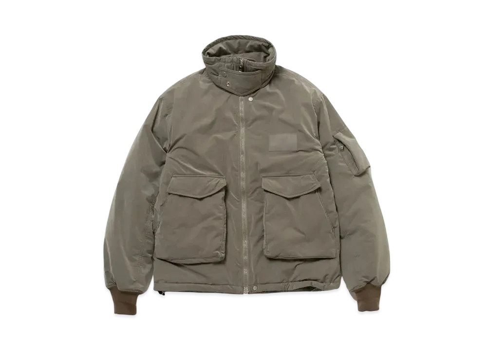 ノンネイティブ　TROOPER PUFF COAT 　オリーブ　サイズ1 nonnative】ノンネイティブ ⁡ TROOPER COAT C/N GABARDINE WITH