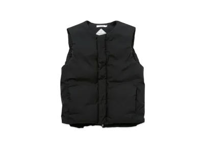 nonnative Explorer Down Vest Nylon Taffeta With Gore-Tex Windstopper "Black"