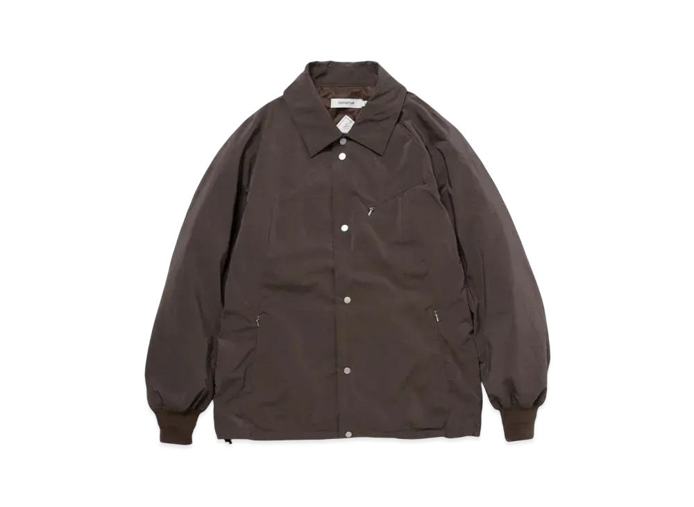 nonnative Coach Jacket P/N Taffeta With Gore-Tex Windstopper "Brown"