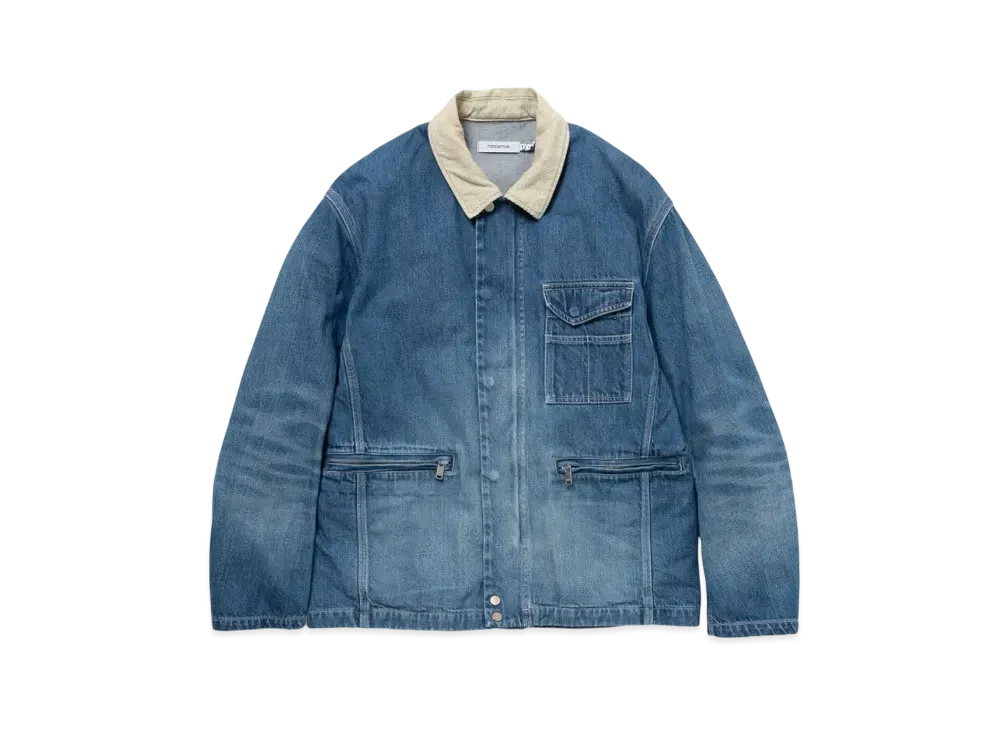 nonnative Worker Jacket Cotton 10oz Denim "Indigo"