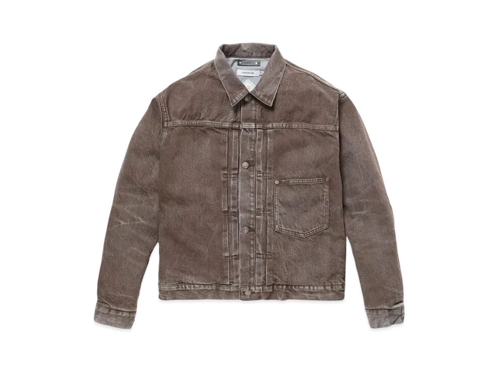nonnative Denim Trucker Jacket Type-2 "Brown"