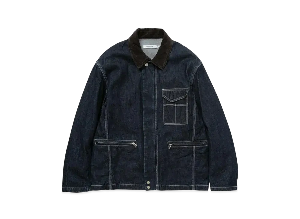 nonnative Worker Jacket Cotton 10oz Denim "Dark Indigo"