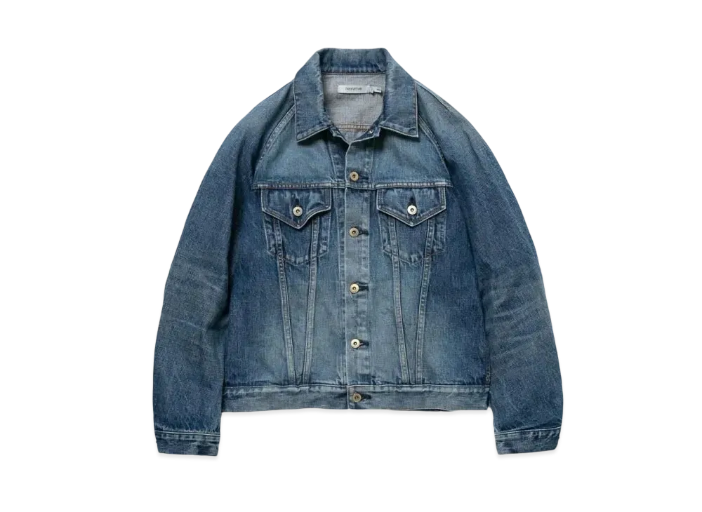 nonnative Trucker Blouson Cotton 13.5oz Denim "Indigo"