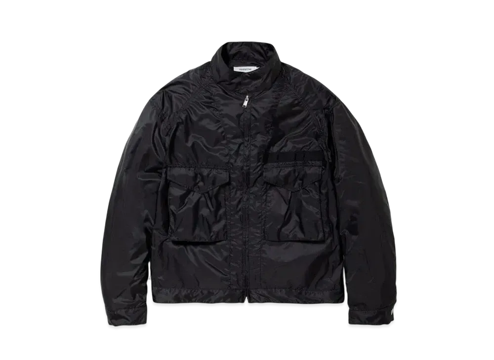 nonnative Trooper Short Jacket Poly Taffeta With Gore-Tex Windstopper "Black"