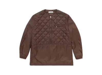 nonnative Hiker Pullover Puff Jacket Poly Taffeta Stretch "Brown"