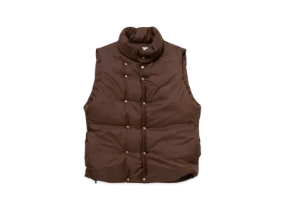 nonnative Hiker Puff Vest Poly Taffeta "Brown"
