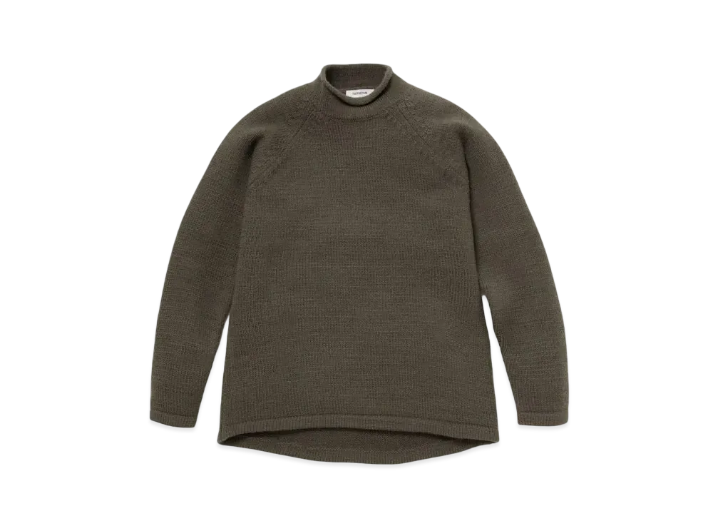 nonnative Adventurer Roll Neck Sweater "Khaki"