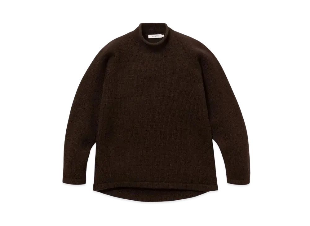nonnative Adventurer Roll Neck Sweater "Brown"