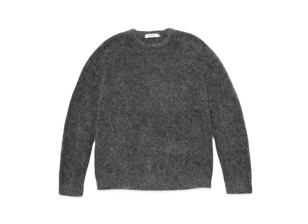 nonnative Worker Sweater Kid Mohair "Charcoal"