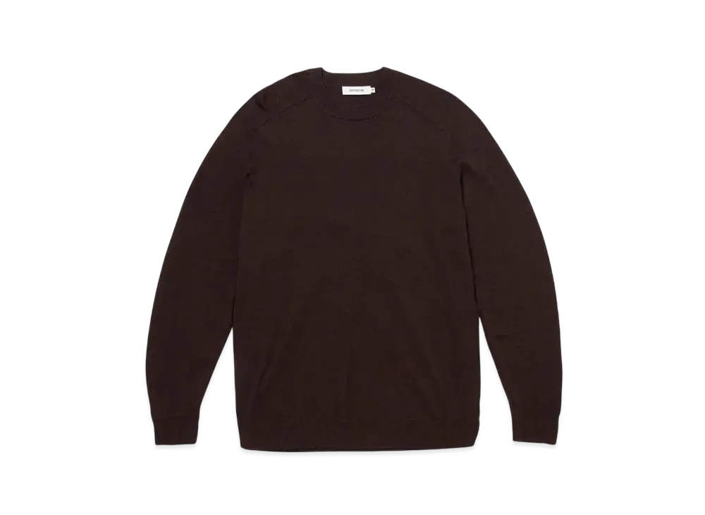 nonnative Dweller Pullover Sweater Merino "Brown"
