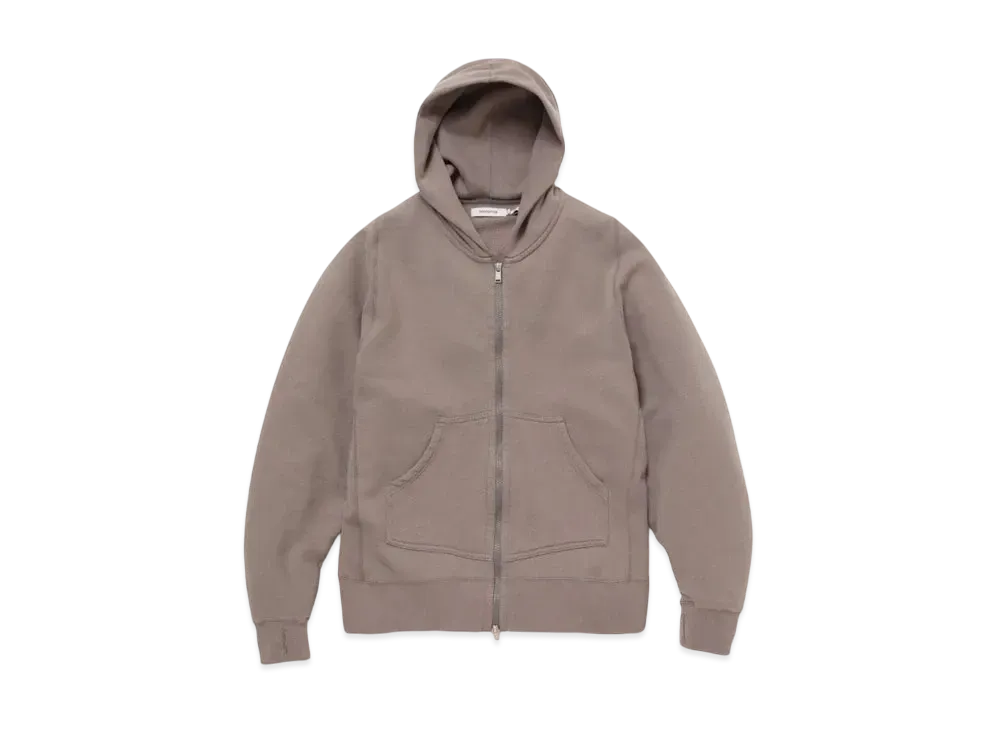 nonnative Dweller Full Zip Hoody Cotton Sweat "Khaki"