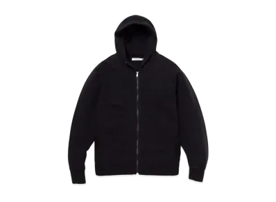 nonnative Dweller Full Zip Hoody Cotton Sweat "Black"