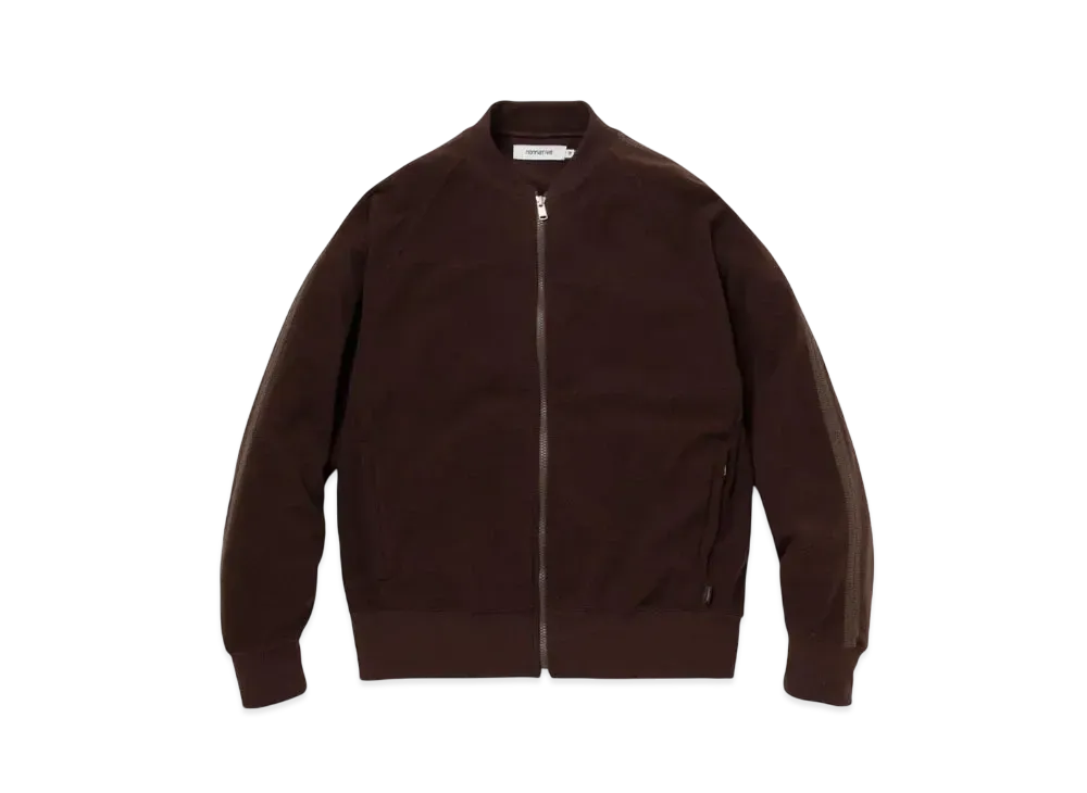 nonnative Coach Full Zip Blouson Polartec "Brown"