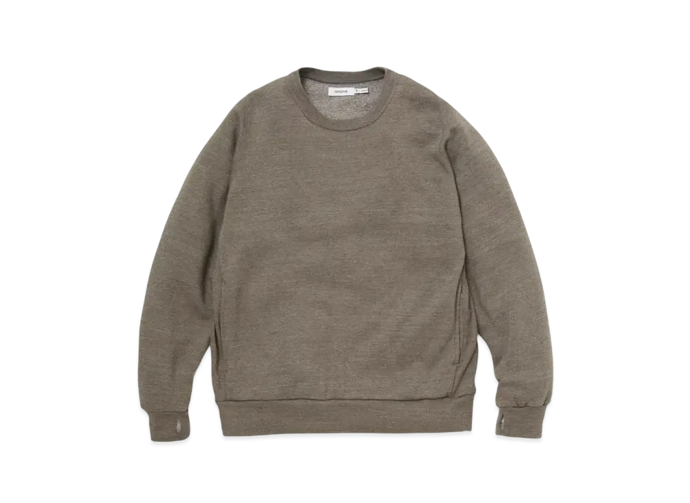 nonnative Dweller Crew Pullover C/P/R Sweat "Khaki"