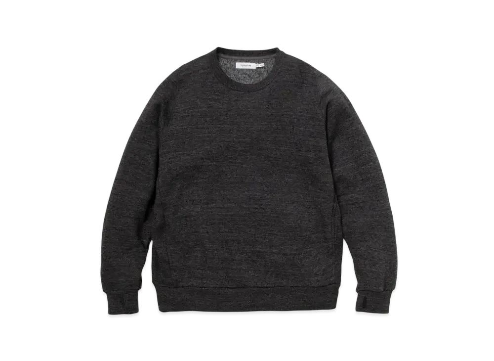 nonnative Dweller Crew Pullover C/P/R Sweat "Charcoal"