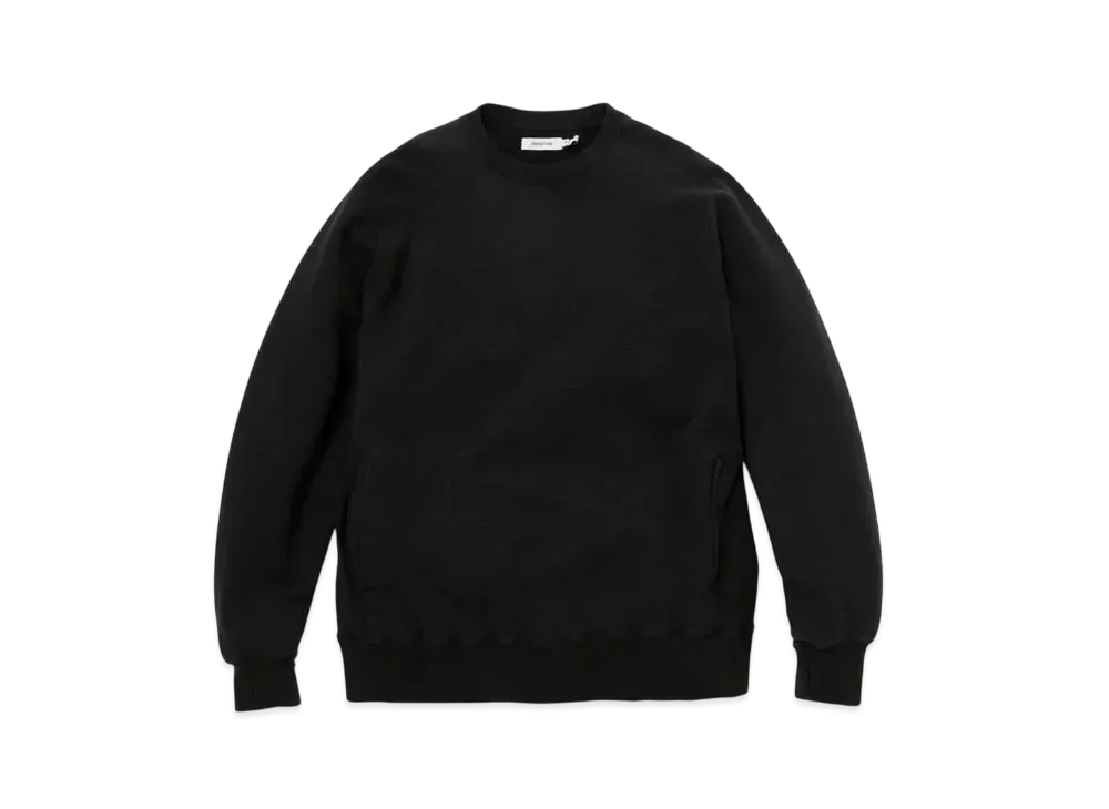 nonnative Dweller Crew Pullover Cotton Sweat "Black"