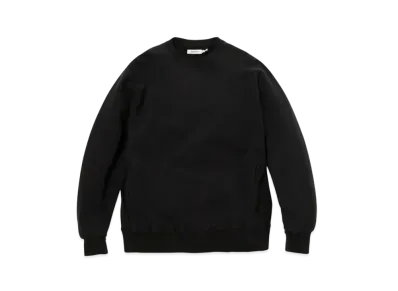 nonnative Dweller Crew Pullover Cotton Sweat "Black"