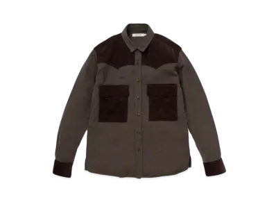 nonnative Explorer Shirt W/Li Twill "Brown"