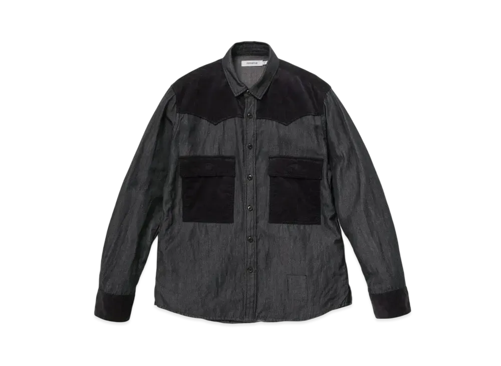 nonnative Explorer Shirt W/Li Twill "Charcoal"