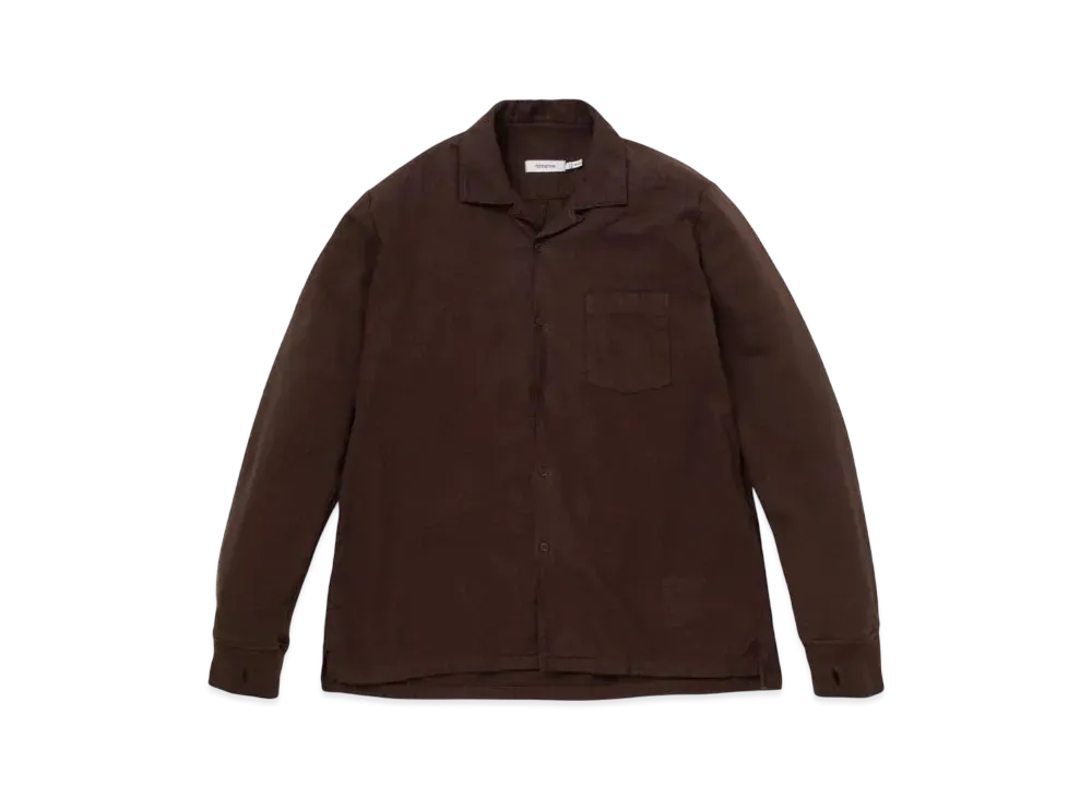 nonnative Voyager Shirt Cotton Flannel "Brown"