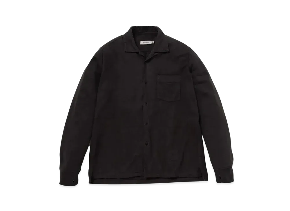 nonnative Voyager Shirt Cotton Flannel "Black"