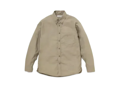 nonnative Dweller B.D. Shirt Cotton Typewriter "Khaki"