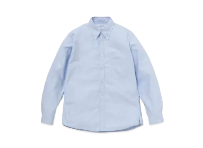 nonnative Dweller B.D. Shirt Cotton Oxford "Blue"