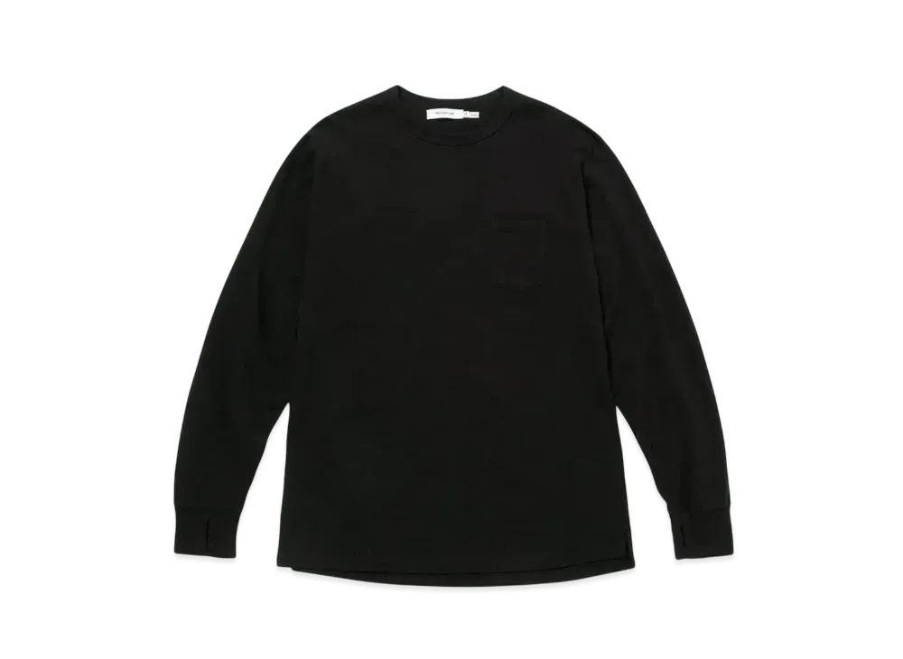 nonnative Dweller L/S Tee Cotton Pique "Black"