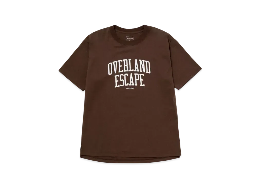 nonnative Dweller S/S Tee "Overland Escape" 3 "Brown"