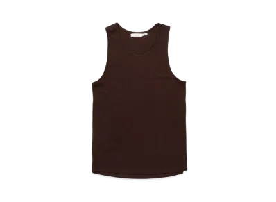 nonnative Dweller Tank Top Wool Jersey "Brown"