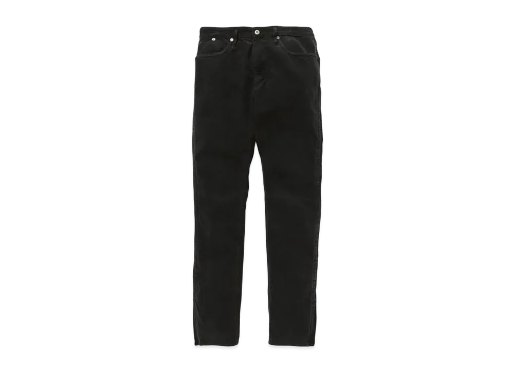 nonnative Dweller 2Way 5P Jeans 01 Cotton Cord Sulfur Dye "Black"