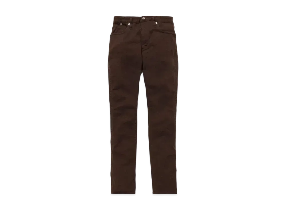 nonnative Dweller 2Way 5P Jeans 01 Cotton Drill Twill Stretch "Brown"