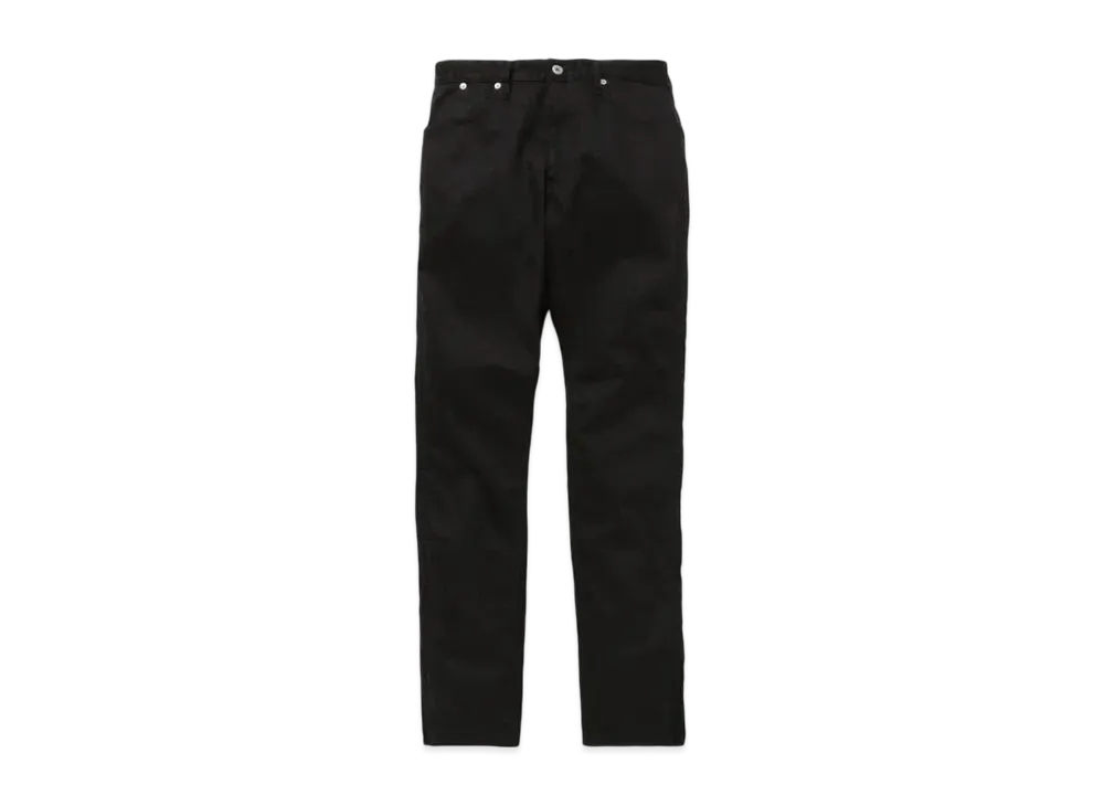 nonnative Dweller 2Way 5P Jeans 01 Cotton Drill Twill Stretch "Black"