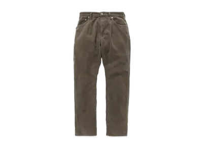 nonnative Dweller 5P Jeans 03 Cotton Cord Sulfur Dye "Khaki"