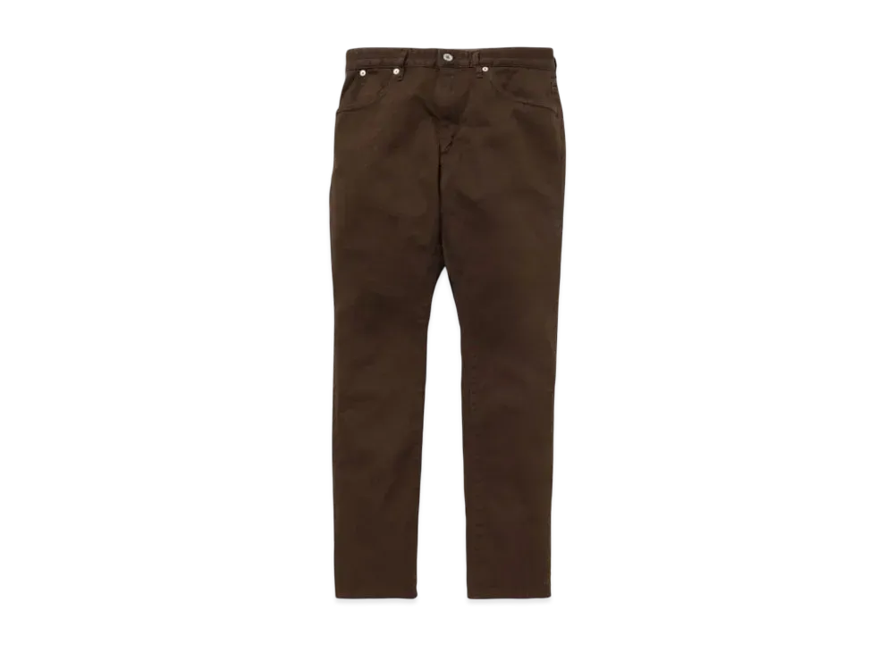 nonnative Dweller 5P Jeans 01 Cotton Chino Cloth "Brown"