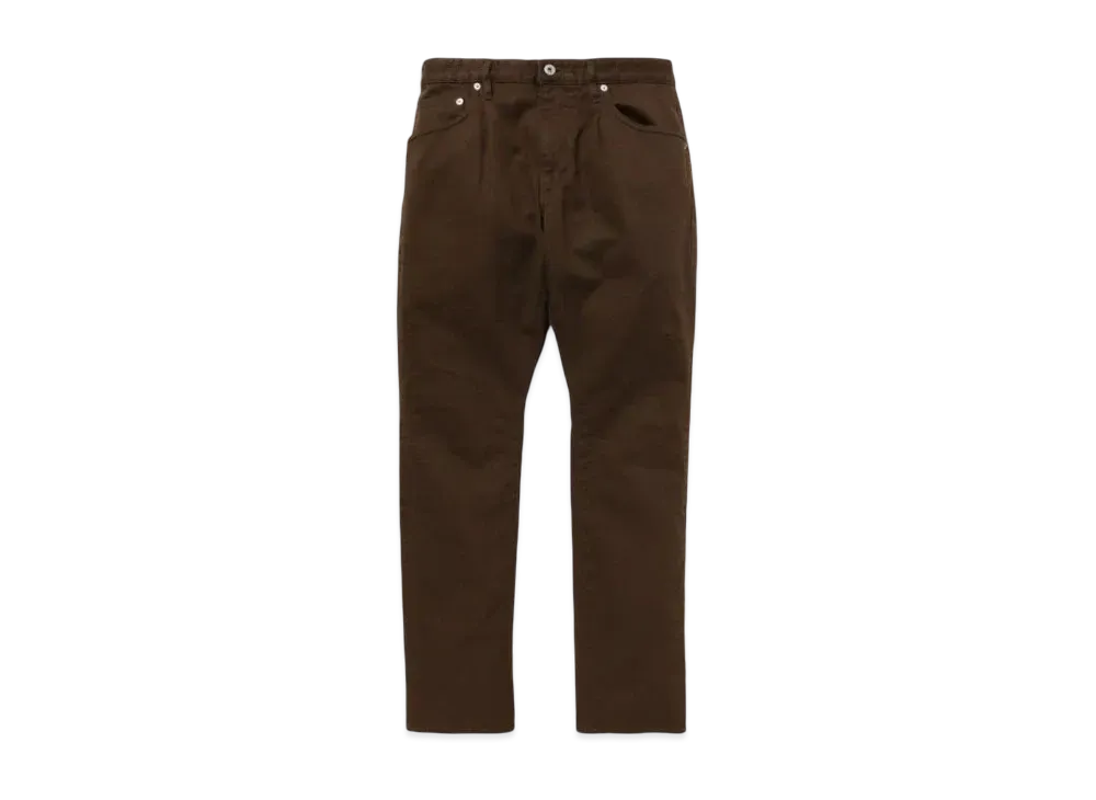 nonnative Dweller 5P Jeans 03 Cotton Chino Cloth "Brown"