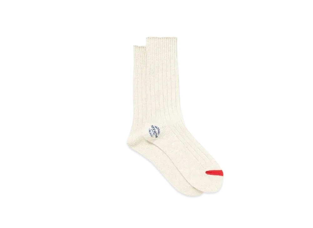 nonnative Dweller Socks Hi W/N/C/P/Pu Woven "Off White"