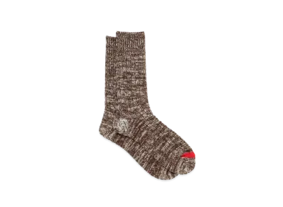 nonnative Dweller Socks Hi W/N/C/P/Pu Woven "Brown"