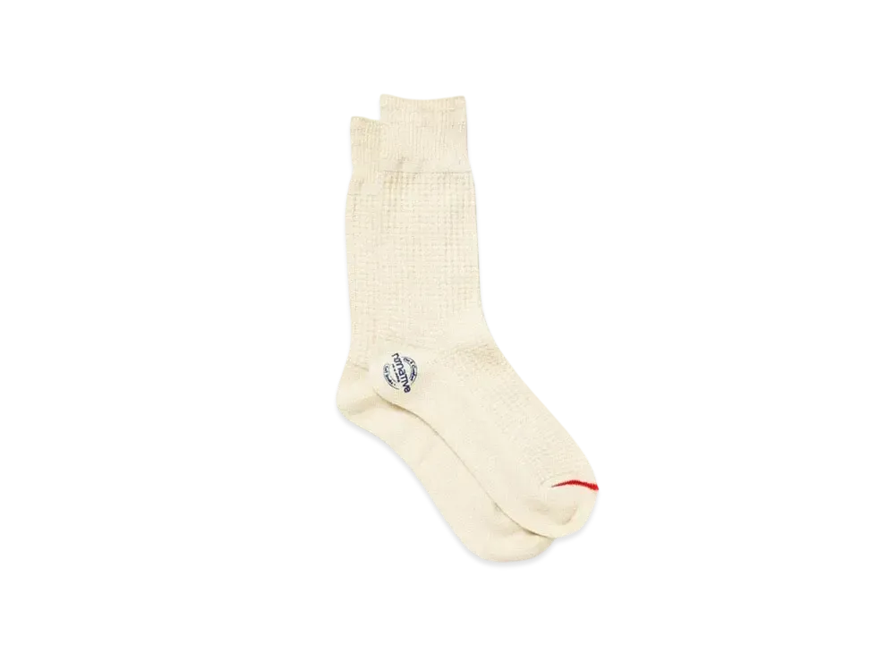 nonnative Explorer Socks Hi C/N/P/Pu Woven "Off White"