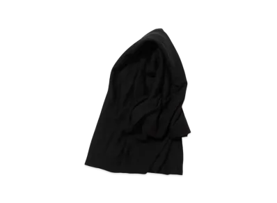 nonnative Dweller Stole Merino Superfine Wool "Black"