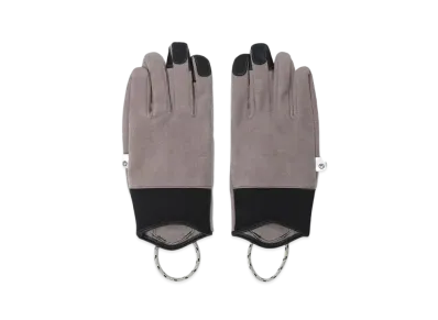 nonnative Explorer Gloves Poly Suede "Khaki"