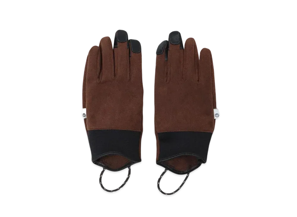 nonnative Explorer Gloves Poly Suede "Brown"