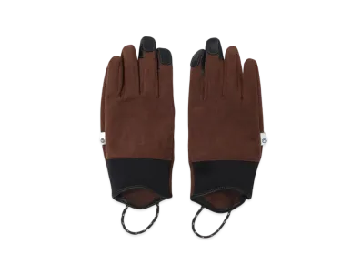nonnative Explorer Gloves Poly Suede "Brown"