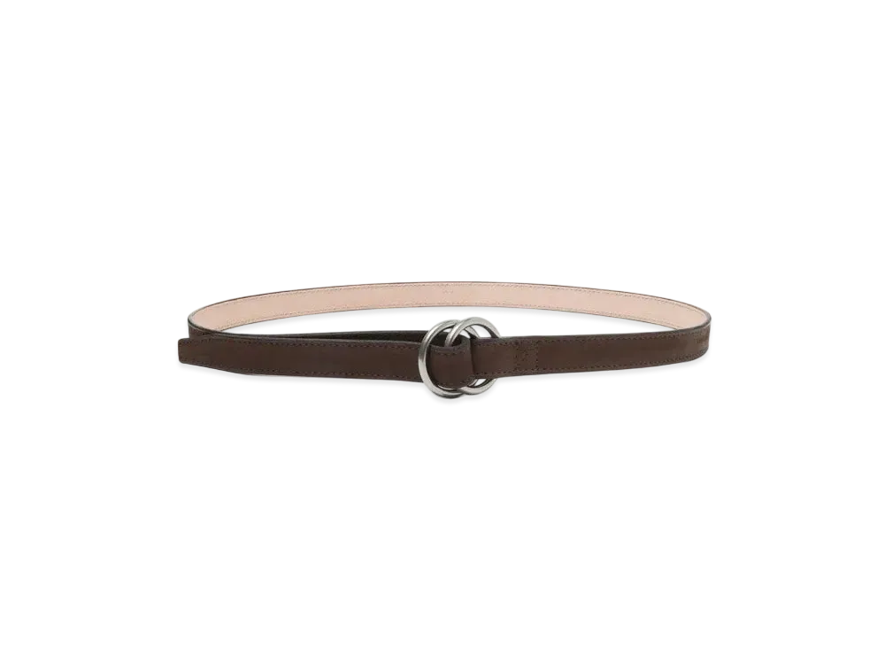 nonnative Dweller Ring Belt Cow Leather "Brown"