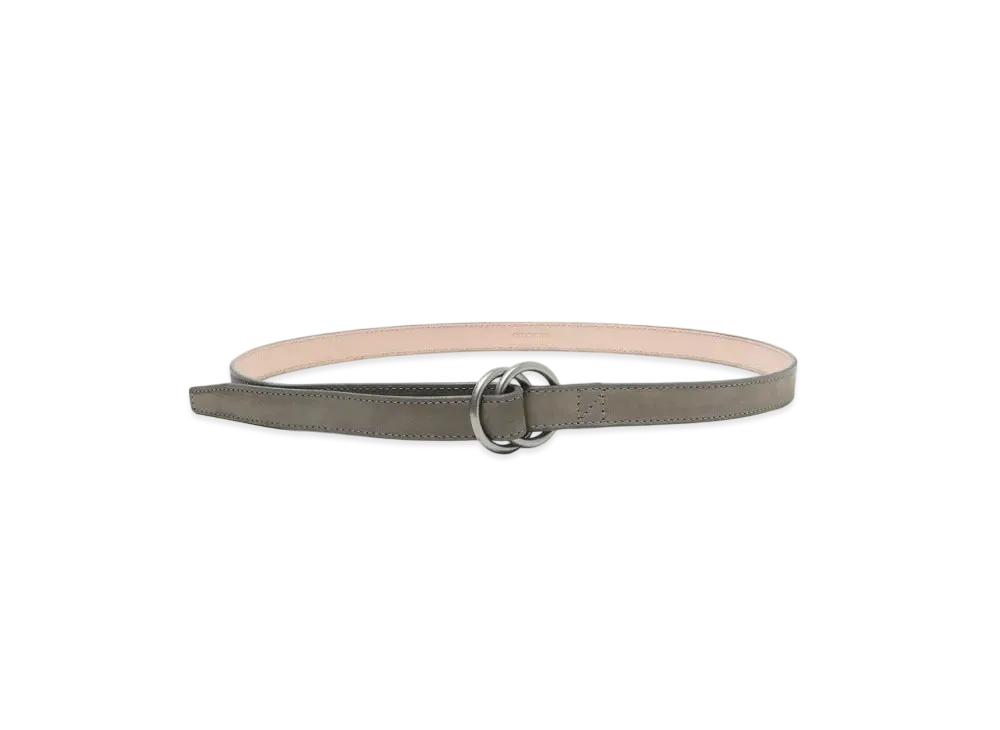 nonnative Dweller Ring Belt Cow Leather "Khaki"