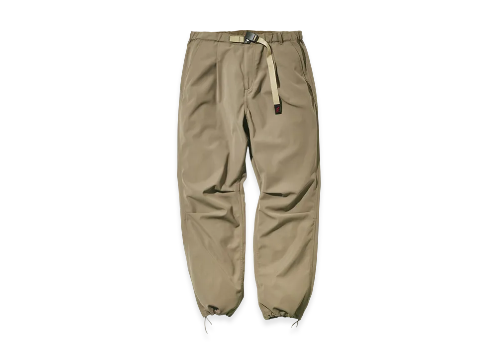 nonnative x Gramicci Walker St Easy Pants Poly Twill Stretch Solotex "Taupe"