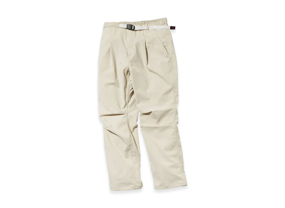 nonnative x Gramicci Walker St Easy Pants Poly Twill Stretch Solotex "Ivory"
